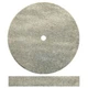 Dedeco Rubber Wheels White Flexies Square Edge, Aluminum Oxide, Soft