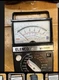 Elenco M-1100 Analog Multimeter Tested Works w Leads Case Vintage