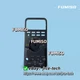For Fluke 88V Deluxe Automotive Multimeter Bottom Back Case Top Cover Parts*jrc
