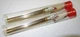 LOT (2) IDEAL 45-357 Dualscribe Ruby Proscribe Double-Ended Fiber Optic Scribes