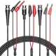 Goupchn BNC Test Leads Set Oscilloscope Test Leads Kit BNC to Alligator Croco...