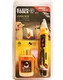 Klein NCVT5KIT Electrical Tester Kit w/ Dual-Range NCVT/GFCI Receptacle Tester