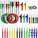 Linkhood 31PCS Back Probe Kit, Banana Plug to Copper Alligator Clip 30