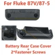 Battery Door Rear Case Cover For Fluke 87V/87-5 Multimeter With Fastener Screws
