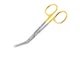 Excelta 270-HT Scissors, 60-Deg Angled, 1.25' Blade, Stainless Steel, Carbide