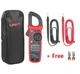 UNI-T UT202+Digital Clamp Meter True RMS 600V voltage Hz/AC/NCV Temp/Cap
