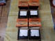 Simpson NOS RF Ampere Panel Meters Model 1337 - 0-1, 0-8, 0-2.5, 0-5 All Four!