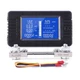 DC Battery LCD Display Monitor Meter 0-200V Volt Amp For Car RV Solar 100A Shunt