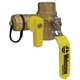 WEBSTONE 40614 LL Brass w/Drain,3-Way,IPSxHose Cap,1 in 40L212