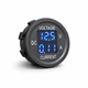 MGI SpeedWare 2-in-1 Digital Voltmeter Ammeter 1-1/8 inches (diameter), Blue 