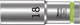 Wera Tools 5004558001 8790 Hmc Deep Socket W/1/2In. 18X83MM, 1EA