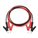 14 Gauge Jumper Wires Alligator Clips to Alligator Clip Heavy Duty Silicone T...