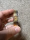 Vtg Seiko Lassale Women 1E50-5009 Dress Square Tri-Color Quartz Watch 6 1/4"