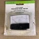 VTG NOS Radio Shack Micronta DC 0-15VDC Precision Panel Meter Archer 270-1754