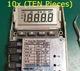 TEN Pieces - Fluke 8060A 8062A Replacement Displays (custom, non-Fluke part)