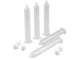 Nordson EFD 7366066 Syringe Barrels, 55cc, Clear, General Purpose, 50/Pkg,