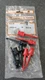 4 Each POMONA 3925-2 (red) 3925-0 (black) MiniGrabber Test Clip NOS Open Bag