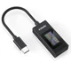 YOJOCK USB C Tester Power Meter 4-30V 0-6.5A Classic Version, Black/Silver