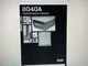 Fluke 8040a   Service Manual  Digital