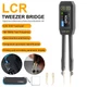 FNIRSI LCR-ST1 Mini Smart Tweezer LCR SMD ESR Tester Ohm Capacitance Diode Test