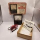 Vintage Micronta Multitester Cat No. 22-203U (2 Jewels) w/ Leads & Wires 