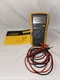 Fluke 114 True-RMS Digital Multimeter, AutoVolt AC/DC w/Manual & Probes