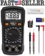 TACKLIFE Multimeter Electrical Tester 2000 Counts Manual-Ranging Amp Volt Meter