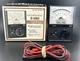 Vintage MICRONTA MULTITESTER 18-Range 20,000 Ohms Volt DC No. 22-201U with Box