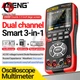 ANENG AOS03 3-in-1 Handheld Digital Multimeter + Oscilloscope + Signal Generator