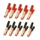 Newsfana Metal Alligator Clips Terminal Test Clamps 50A Electrical Battery Cr...