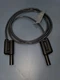 Pomona 6727-0 (Black) Test Lead &ndash; 4mm Stackable Banana to Stackable Banana