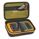 Fluke 87-V/88V/15B+/ Hard Carrying Case - Black + Yellow Pocket