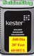 GENUINE KESTER SOLDER 60/40 .040" (1 mm) 3.3% ROSIN, 20 FEET (20')   Flux Packet