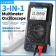 FNIRSI DST-201 DST-210 3IN1 Digital Oscilloscope Multimeter Signal Generator