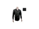 Transforming Technologies JKC9025SPBK - ESD Jacket, 3/4ths Length, Lapel Collar,
