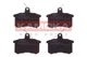 JQ101444 Kamoka brake pad set, disc brake for Alfa Romeo, Audi, Fiat, Lancia