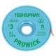 TECHSPRAY 1810-5F TECHSPRAY No.3 Desoldering Braid 6KCH9