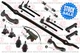 Chevrolet K1500 1999 Center Link Tie Rods Adjusting Sleeve Ball Joints Idler Arm