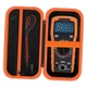 Klein Tools MM400/MM420/MM325/MM300 Hard Storage Case - Black & Orange