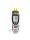 CEM DT-852B DUAL INPUT DIGITAL THERMOMETER - NEW BATTERY, PROBES - Used