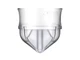 Nordson EFD 7366131 Syringe Barrel Pistons, 3cc, Clear, 100/Pkg, Optimum Series