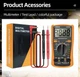 ANENG DM850 Digital Multimeter Auto 1999 Counts AC/DC Voltage Current Tester