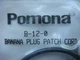 LOT of THREE (3) 12" POMONA (18 AWG) BANANA Cables B-12-0 --  New & Unused