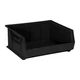 Quantum Storage Systems Qus250co Hang & Stack Storage Bin, Carbon Filled