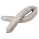 Brady Bsc40 Sorbent Sock, 81 Gal, 3 In X 42 In, Universal, White, 40 Pk