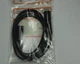 Black Pomona Multi-Stacking Banana Plug Patch Cord B-12-0