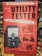  Superior Model 70 Utility Tester Manual - ORIGINAL In Great Condition