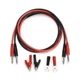 Sumnacon 4 in 1 Banana Plug Alligator Clip Pure Copper Fork Test Lead, 3.3 ft...