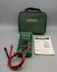 GREENLEE DM-810 True RMS Digital Multimeter Case Leads Manual Preowned Tested