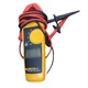 Fluke 323 600 AC/DC 400Ab True RMS Clamp Meter With Cords Tested